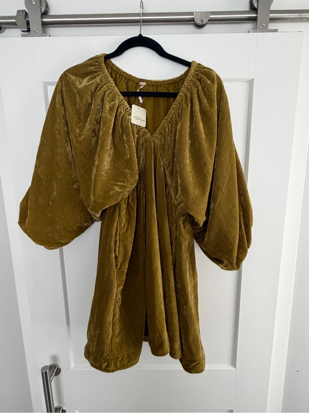 Free people Portia velvet dress